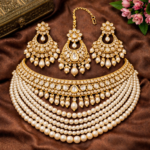 Pearl Layered Bridal Necklace